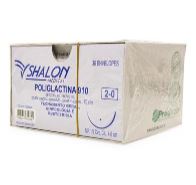 POLIGLACTINA 2 C/AG 4 MR SHALON