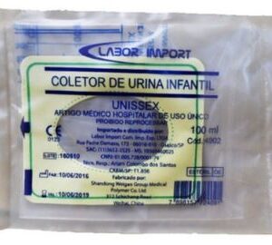 COLETOR DE URINA INFANTIL UNISSEX ESTERIL LABOR IMPORT