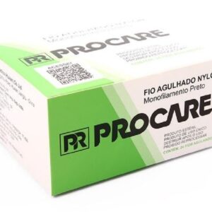 NYLON PRETO 6/0 2,5CM PROCARE