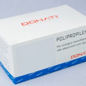 POLIPROPILENO AZUL 3-0 75CM COM AG 1/2 CIRC CILIND 2,5CM DONATI