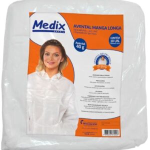 AVENTAL MANGA LONGA 40GR MEDIX