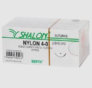 NYLON PRETO 3-0 C/AG.4 CTI SHALON