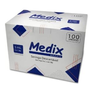 SERINGA DESC. 05ML S/AG LUER LOCK UND MEDIX